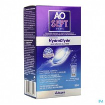 Aosept Plus Met Hydraglyde 1x 90ml + 1 Lenscase,Ao